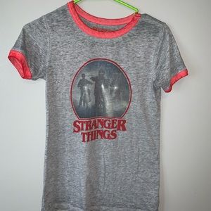 Stranger things graphic T-shirt